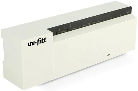 Радиомодуль зональный управляющий 12 зон НО/НЗ 230В Uni-fitt 385M2122, 1
