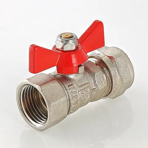 Кран шаровый с переходом на мп трубу 16мм x ½&quot;в Valtec VT.342.N.1604