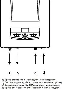 Котел электрический двухконтурный 12кВт E.C.A. Arceus HM (MT) 12 8216250000 Котел электрический двухконтурный 12кВт E.C.A. Arceus HM (MT) 12 8216250000, 3