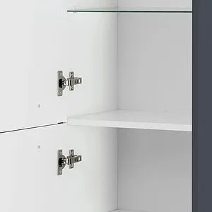 Шкаф-пенал подвесной Cezares ECO 40 Grafito ECO-1500-2A-SC-GR-P, 5