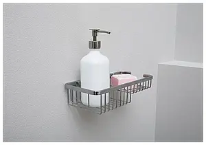 Полка Aquanet хром 8014 Полка Aquanet хром 8014, 4