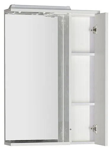 Шкаф-зеркало Aquanet Гретта 60 R белый 00177015