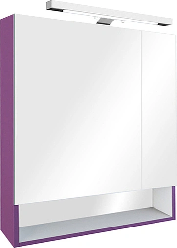 Шкаф-зеркало Roca Gap 80 фиолетовый ZRU9302753