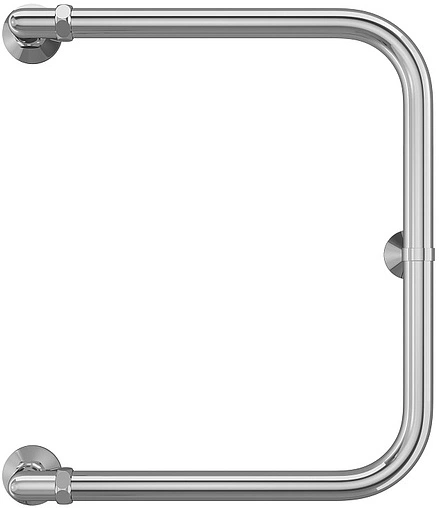 Полотенцесушитель водяной Terminus П-образный AISI 1&quot; БШ 500х400 полированная сталь 4620768881428