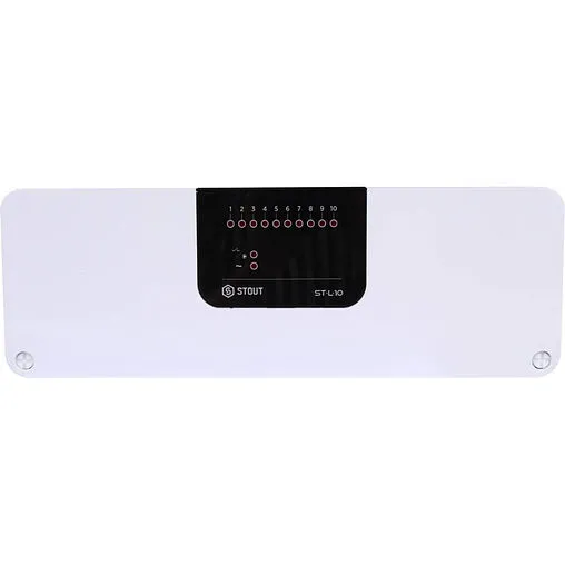 Контроллер для системы теплого пола Stout СЕРИЯ 10 L-10 STE-0101-010000