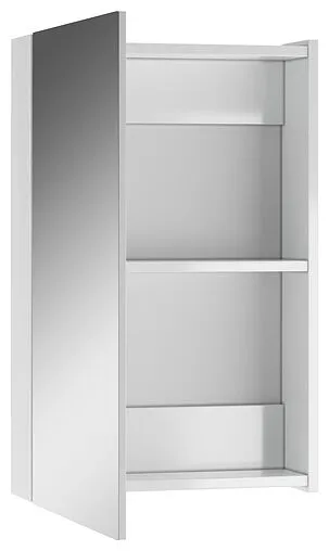 Шкаф-зеркало Айсберг Норма 45 белый DA1634HZ