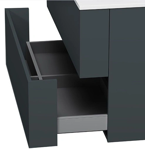 Тумба под умывальник подвесная Am.Pm Spirit 2.0 100 графит M70AFHX1002GM