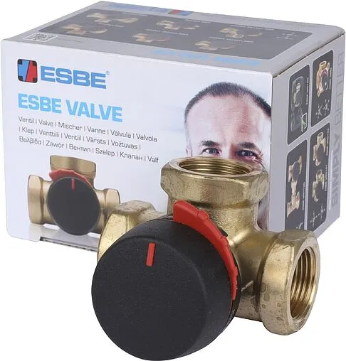 Трехходовой смесительный клапан ¾&quot; Kvs 6.3 ESBE VRG131 1160 09 00