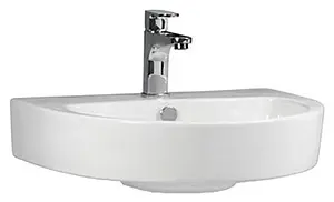 Раковина BelBagno Flay-R 56 белый BB0115L, 1