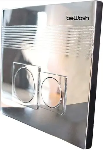 Клавиша смыва для унитаза beWash Bona P02SC 500RZVP0200PK0000001 хром глянцевый