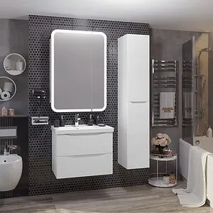 Тумба-умывальник подвесная Opadiris Элеганс 70 белый матовый 00-00006756++031100-u, 4