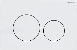 Клавиша смыва для унитаза Geberit Delta 20 115.127.11.1 альпийский белый, 1