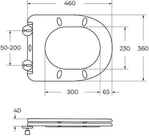 Унитаз приставной безободковый BelBagno Flay-R белый BB1003CBR/SC