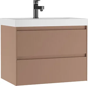 Тумба-умывальник подвесной Домино Verona 70 мокко DV2501T+4670142930037, 1