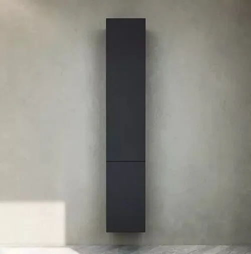 Шкаф-пенал подвесной Am.Pm Gem 30 R чёрный матовый M90CHR0306BM