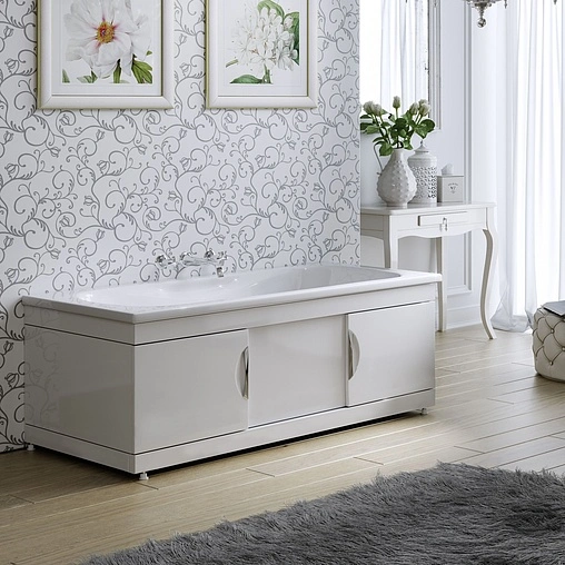 Экран для ванны фронтальный Alavann Monaco 160 белый 2085