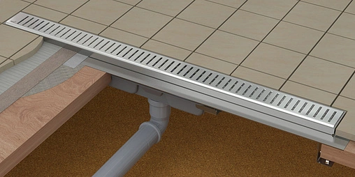 Решетка для лотка 644мм AlcaPlast Pure-650L