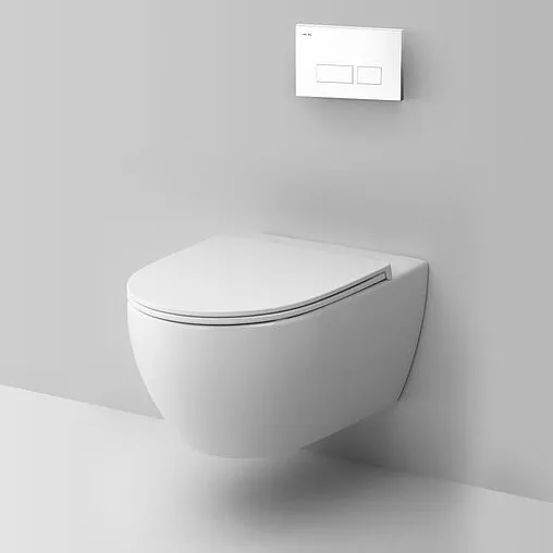 Комплект 6 в 1 Am.Pm Awe FlashClean IS47001.111700 с кнопкой белый глянцевый