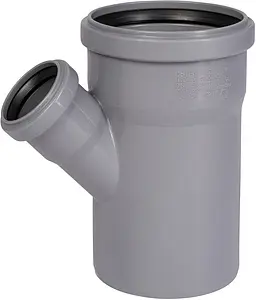 Тройник внутренний D=110x50мм Угол 45° Ostendorf HTEA 115220 Тройник внутренний D=110x50мм Угол 45° Ostendorf HTEA 115220, 1