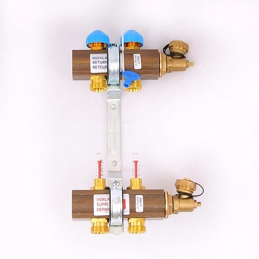 Группа коллекторная с расходомерами 2 отвода 1&quot;в/в x ¾&quot;ек Watts HKV/T 10004194