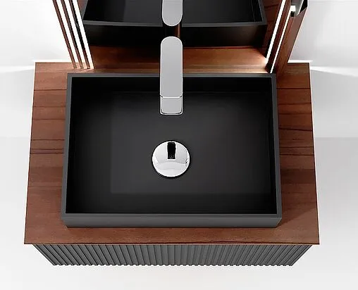 Тумба под умывальник подвесная Jorno Strong 100 антрацит Str.01.100/P/A Тумба под умывальник подвесная Jorno Strong 100 антрацит Str.01.100/P/A