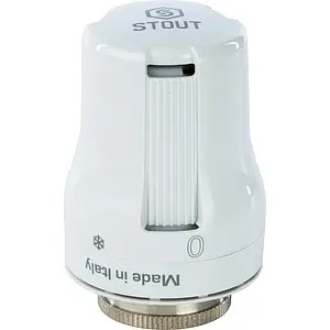 Головка термостатическая M30x1.5 Stout белый SHT-0002-003015 Головка термостатическая M30x1.5 Stout белый SHT-0002-003015, 1