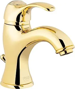 Смеситель для раковины Fiore Jafar золото 47GO5221, 1