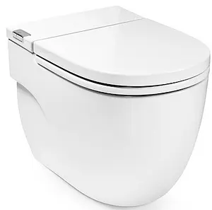 Унитаз приставной Roca Meridian белый 893303000 Унитаз приставной Roca Meridian белый 893303000, 1