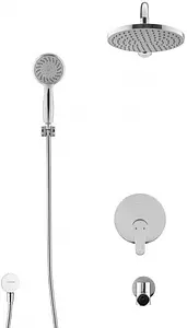 Душевая система со смесителем для ванны Swedbe Platta хром 5544 Душевая система со смесителем для ванны Swedbe Platta хром 5544, 4