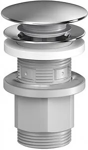 Выпуск автоматический для раковины мультифункциональный Am.Pm хром F070M100 Выпуск автоматический для раковины мультифункциональный Am.Pm хром F070M100, 3