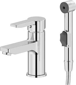 Смеситель для раковины с гигиеническим душем IDDIS Sena хром SENSB00i08 Смеситель для раковины с гигиеническим душем IDDIS Sena хром SENSB00i08, 1