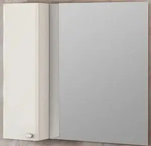 Шкаф-зеркало Comforty Неаполь 100 белый 00004139023CF Шкаф-зеркало Comforty Неаполь 100 белый 00004139023CF, 1