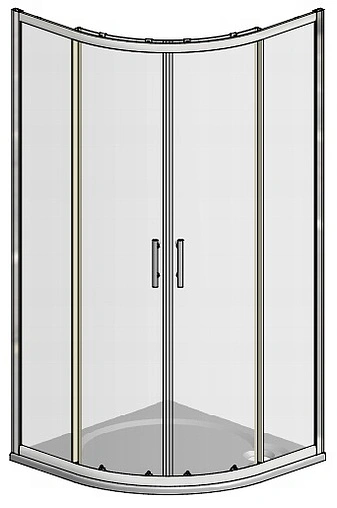 Душевое ограждение 900x900мм матовое стекло Roltechnik Houston Neo NEO/900 N0649