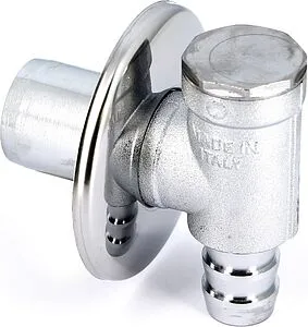 Сифон для бытовой техники наружный Uni-Fitt хром 189N2232, 5