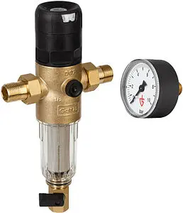 Фильтр тонкой очистки воды с редуктором давления ½"н x ½"н Goetze FD07-½C (SP) GTZFIN012 Фильтр тонкой очистки воды с редуктором давления ½"н x ½"н Goetze FD07-½C (SP) GTZFIN012, 1