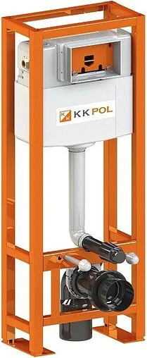 Инсталляция для подвесного унитаза отдельностоящая KK-POL Professional ZSP/M428/0.1/K