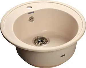 Мойка кухонная GranFest Rondo R-510 белый Мойка кухонная GranFest Rondo R-510 белый, 1