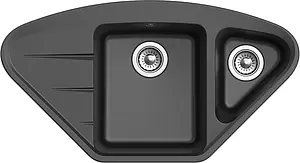 Мойка кухонная Ewigstein Wink W-80KF антрацит Мойка кухонная Ewigstein Wink W-80KF антрацит, 3