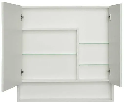 Шкаф-зеркало Aquaton Сканди 90 белый 1A252302SD010