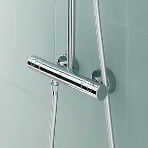 Душевая система с термостатом для душа Grohe Euphoria Cube 150 хром 27932000 Душевая система с термостатом для душа Grohe Euphoria Cube 150 хром 27932000, 4