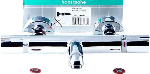 Термостат для ванны Hansgrohe Ecostat Comfort хром 13114000 Термостат для ванны Hansgrohe Ecostat Comfort хром 13114000