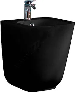 Биде напольное Kerasan Tribeca черный матовый 512031, 1