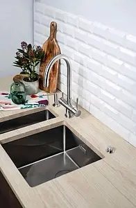 Смеситель для кухни Omoikiri Akita нержавеющая сталь 4994086, 5