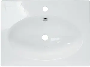 Раковина Sanita Luxe Next 60 белый NXT60SLWB01 Раковина Sanita Luxe Next 60 белый NXT60SLWB01, 5