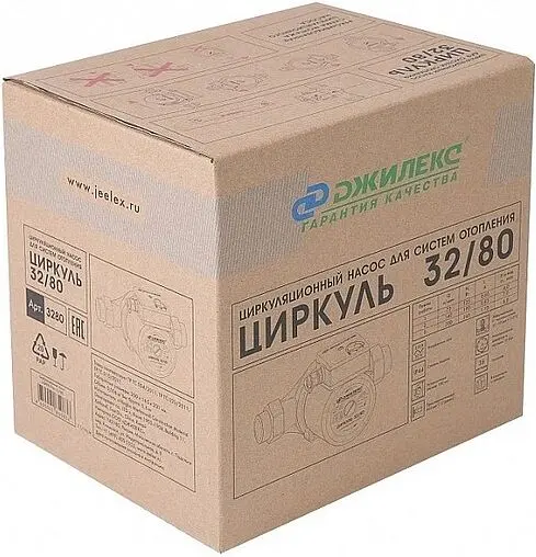 Насос циркуляционный Джилекс Циркуль 32/80 3280