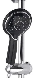 Душевая система со смесителем для ванны Timo Polo хром/чёрный SX-1100 black Душевая система со смесителем для ванны Timo Polo хром/чёрный SX-1100 black, 3