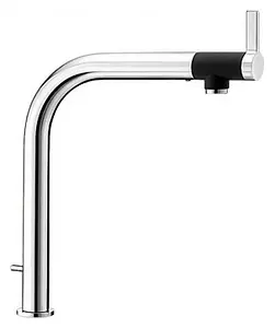 Смеситель для кухни Blanco Vonda хром/чёрный 518436 Смеситель для кухни Blanco Vonda хром/чёрный 518436, 1