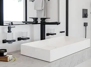 Стакан Hansgrohe AddStoris чёрный матовый 41749670 Стакан Hansgrohe AddStoris чёрный матовый 41749670, 3