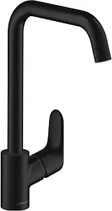 Смеситель для кухни Hansgrohe Focus M41 260 1jet чёрный матовый 31820670 Смеситель для кухни Hansgrohe Focus M41 260 1jet чёрный матовый 31820670, 1