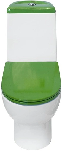 Унитаз-компакт Sanita Luxe Best Color Green белый/зеленый BSTSLCC09130522